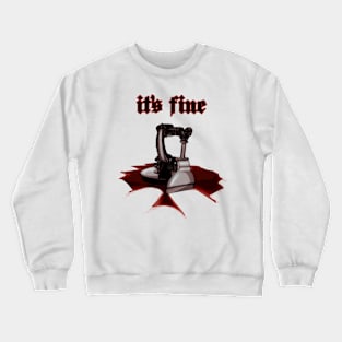 Fluid Leak Robot Crewneck Sweatshirt